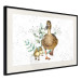 Wall Poster The Family of Ducks - Cute Painted Animals and Plants on the Background With Splashes 145757 additionalThumb 9