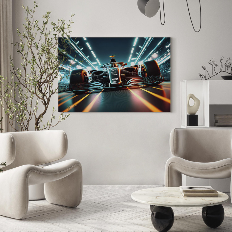 Canvas Deadly Speed ​​- Formula 1 Car Racing to the Player’s Room 150657 additionalImage 5