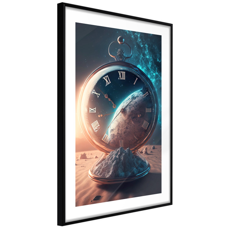Poster Planetary Clock - Abstraction With a Time and Space Motif 151157 additionalImage 6