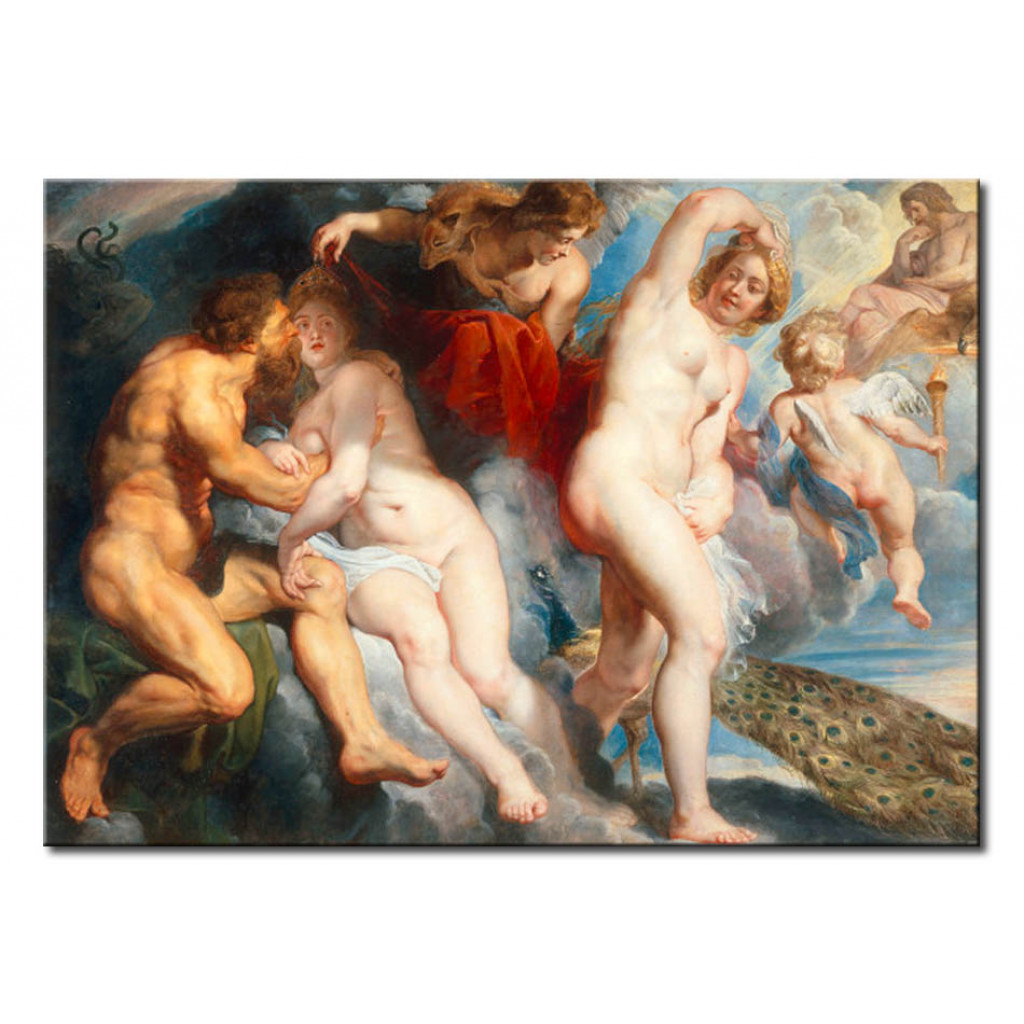 Schilderij  Peter Paul Rubens: Ixion, Deceived By Juno