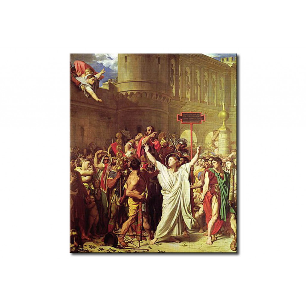Schilderij  Jean-Auguste-Dominique Ingres: The Martyrdom Of St. Symphorien