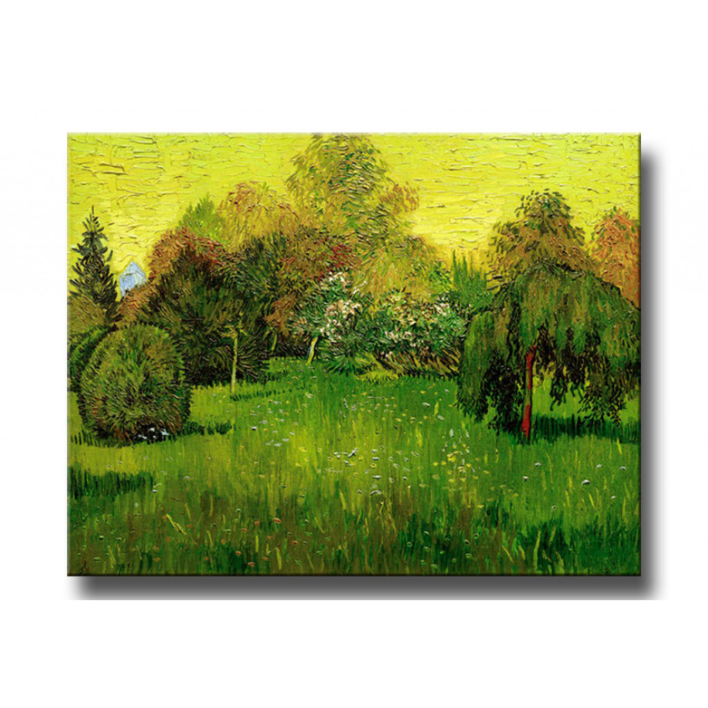 Schilderij  Vincent Van Gogh: The Poet's Garden