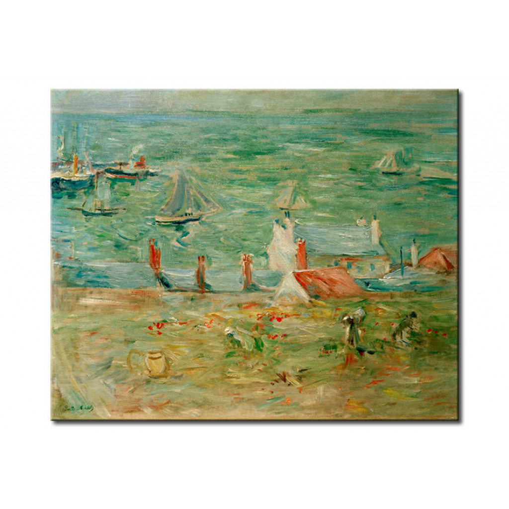 Schilderij  Berthe Morisot: Le Port De Gorey