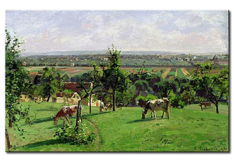 Reprodukcja obrazu Hillside of Vesinet, Yvelines 53657