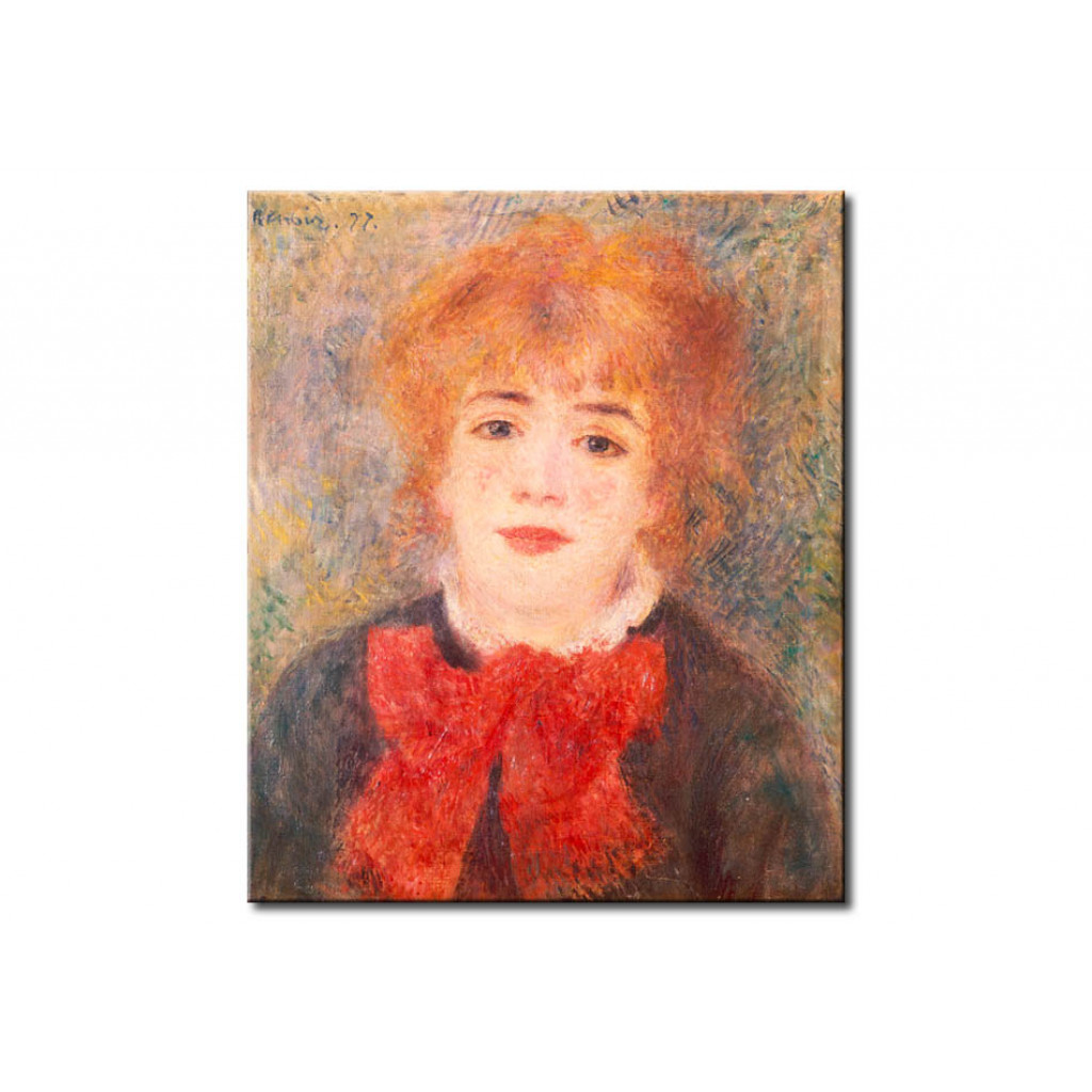 Schilderij  Pierre-Auguste Renoir: Portrait Of A Lady