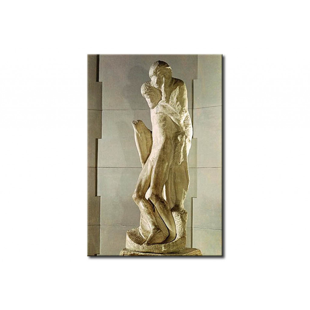 Schilderij  Michelangelo: Rondanini Pieta