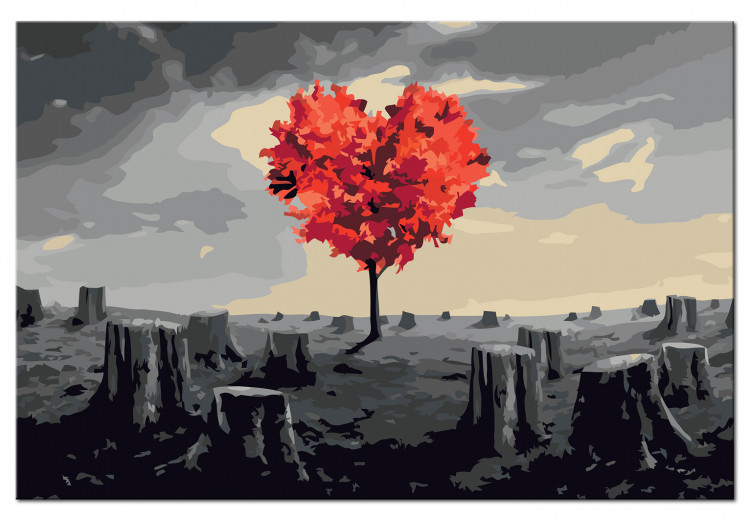 Paint by number Heart-Shaped Tree 107167 additionalImage 6