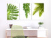 Canvas Art Print Beautiful Palm Trees (3 Parts) 108567 additionalThumb 3