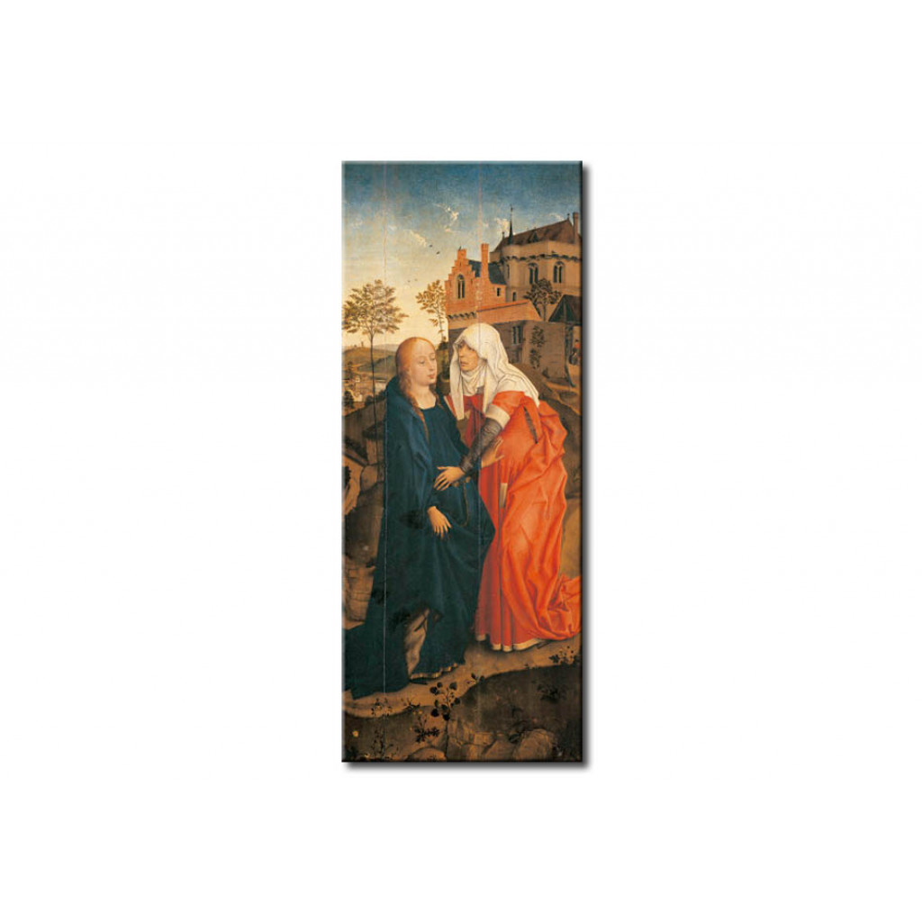 Schilderij  Rogier Van Der Weyden: The Visitation