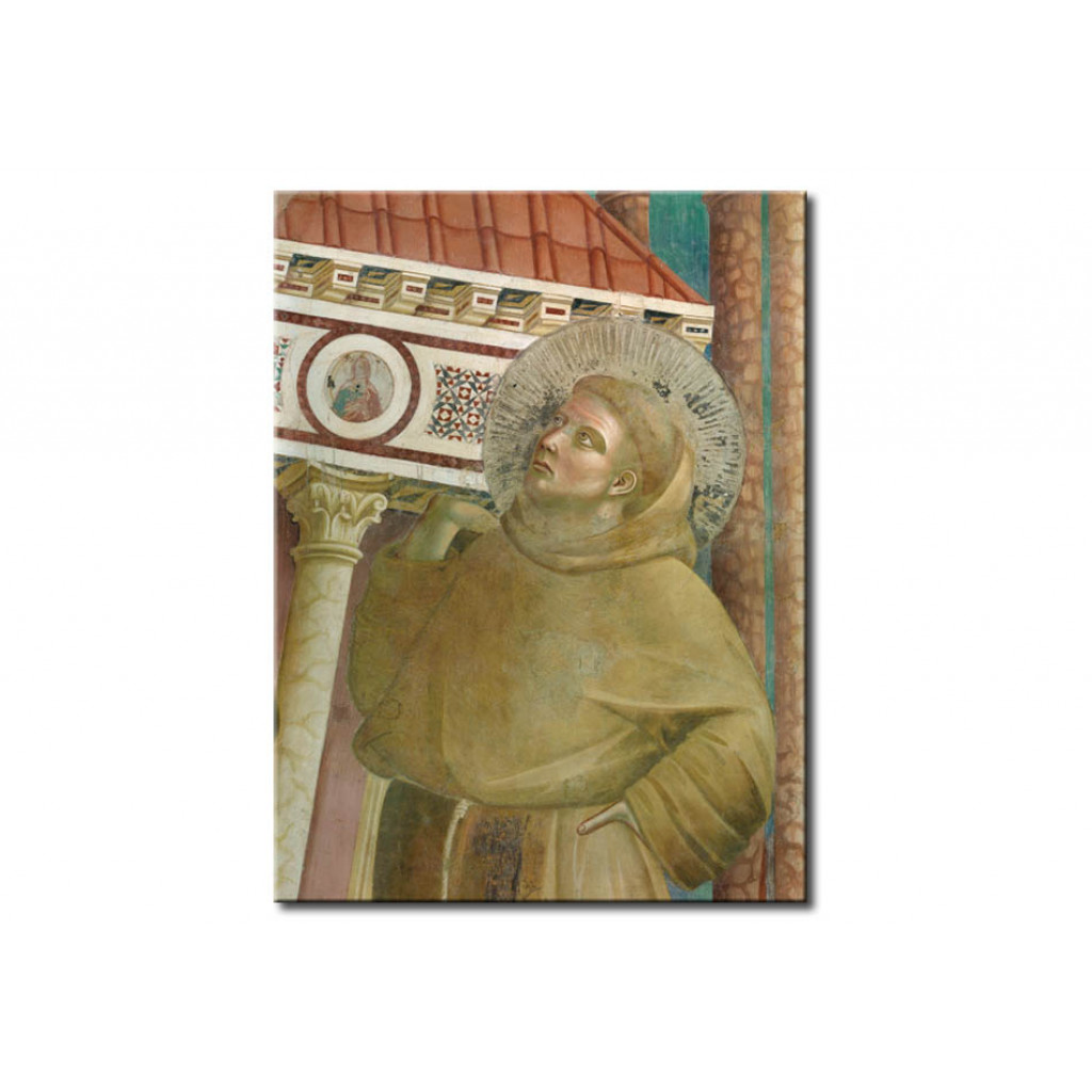 Schilderij  Giotto Di Bondone: The Dream Of Pope Innocent III.