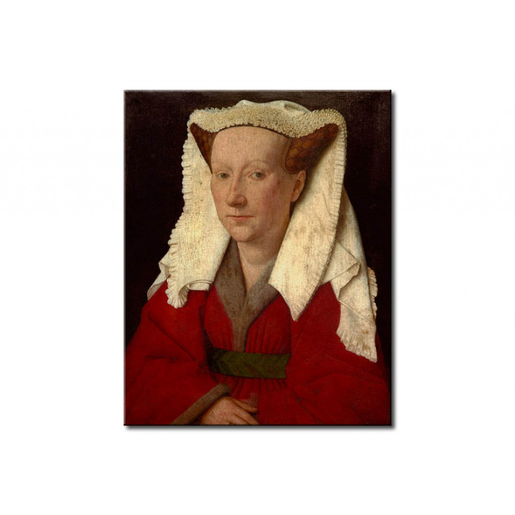 Cópia Do Quadro Famoso Portrait Of Margarete Van Eyck