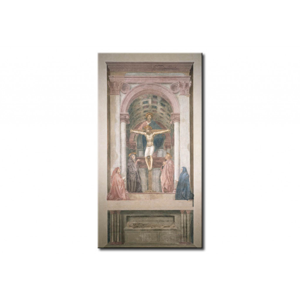 Schilderij  Masaccio: SS.Trinità