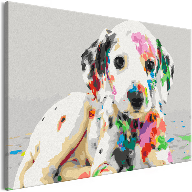 Paint by number Colourful Puppy 127567 additionalImage 4