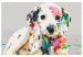 Paint by number Colourful Puppy 127567 additionalThumb 7