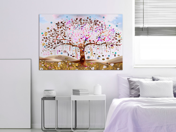 Obraz Błyszczące drzewo (1-częściowy) szeroki 128067 additionalImage 3