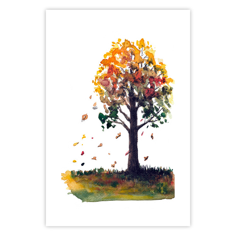 Wall Poster Rain of autumn leaves 131467 additionalImage 18