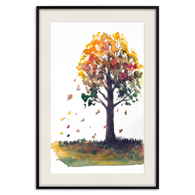 Wall Poster Rain of autumn leaves 131467 additionalImage 26