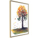 Wall Poster Rain of autumn leaves 131467 additionalThumb 14