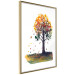 Wall Poster Rain of autumn leaves 131467 additionalThumb 9