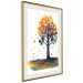 Wall Poster Rain of autumn leaves 131467 additionalThumb 3