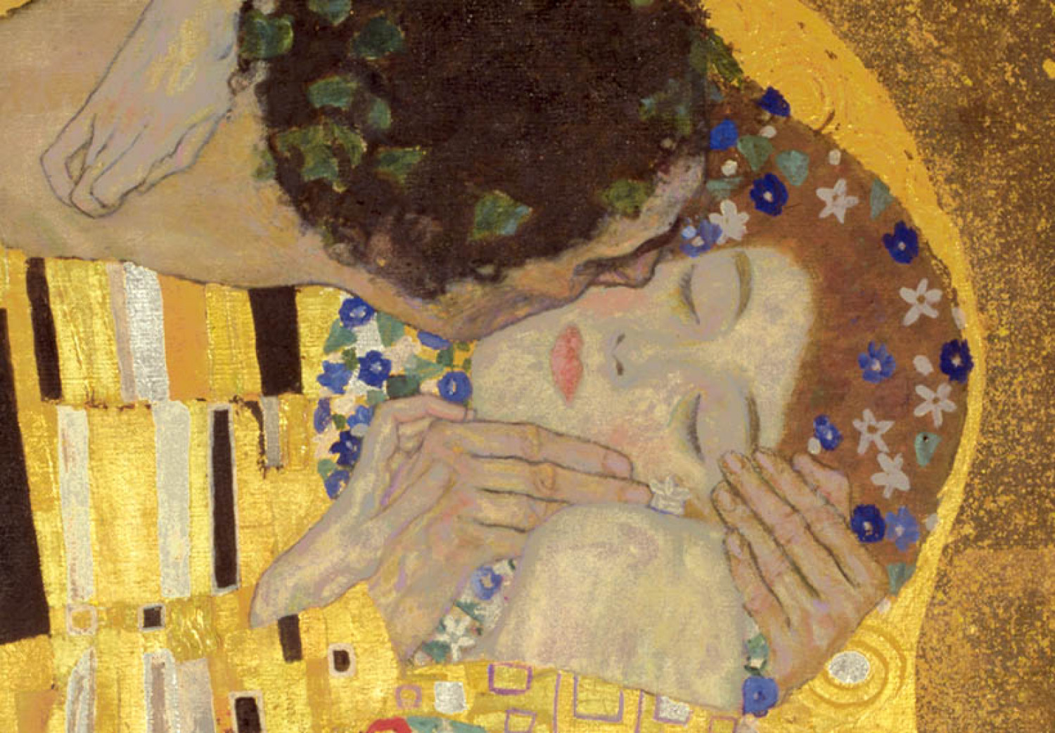 Pintura The Kiss - Gustav Klimt - Reproduções