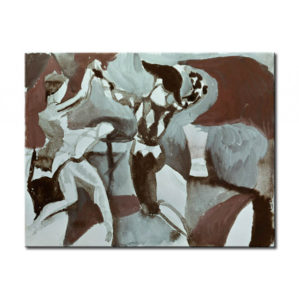 Schilderij  August Macke: Tänzer