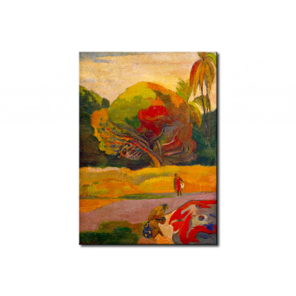 Schilderij  Paul Gauguin: Women By The River