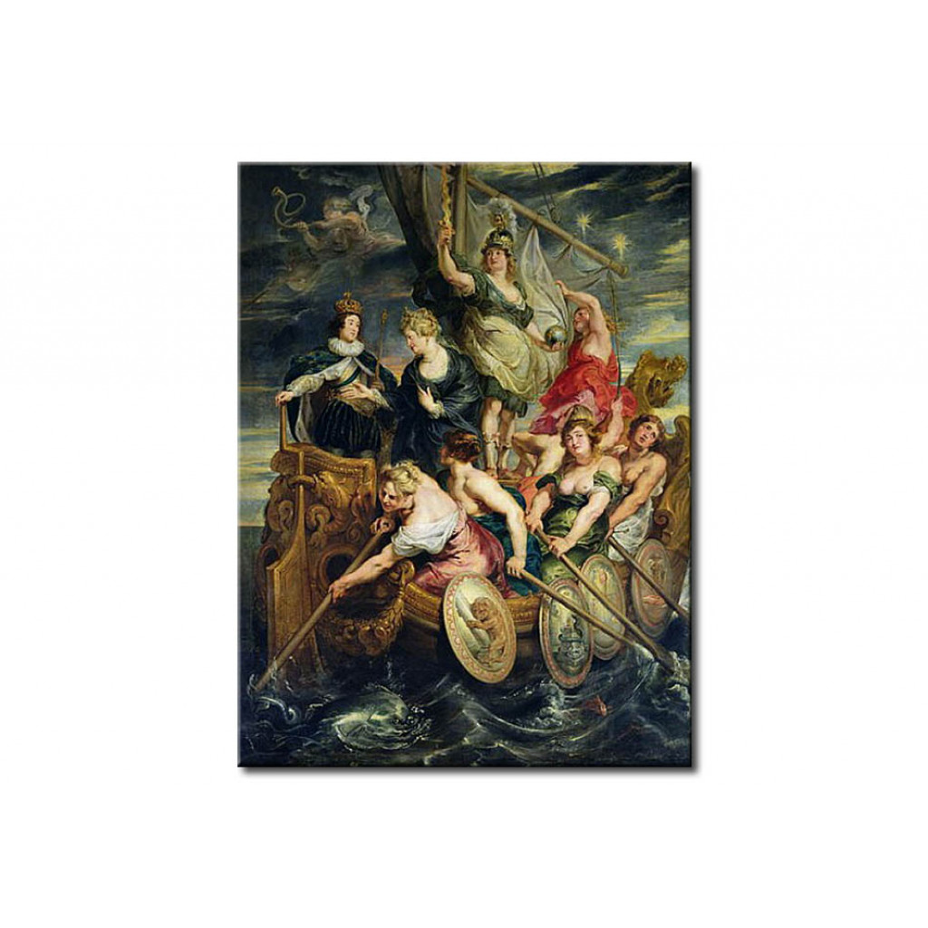 Schilderij  Peter Paul Rubens: The Majority Of Louis XIII