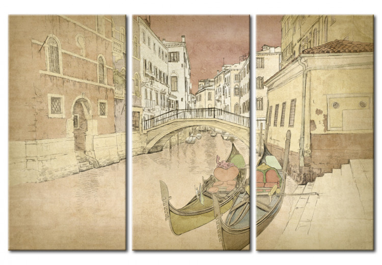 Obraz City of lovers - triptych 55667