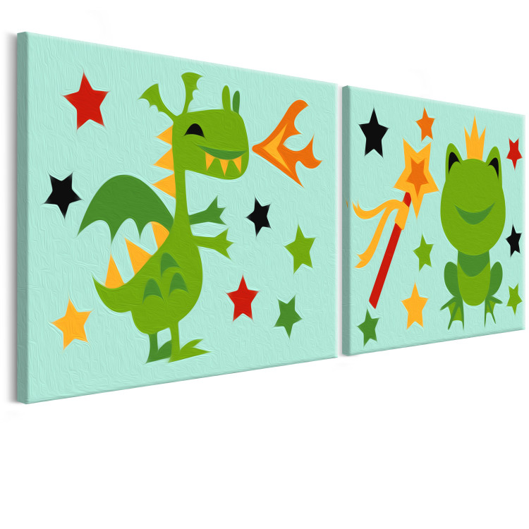 Painting Kit for Children Frog & Dragon 107277 additionalImage 5