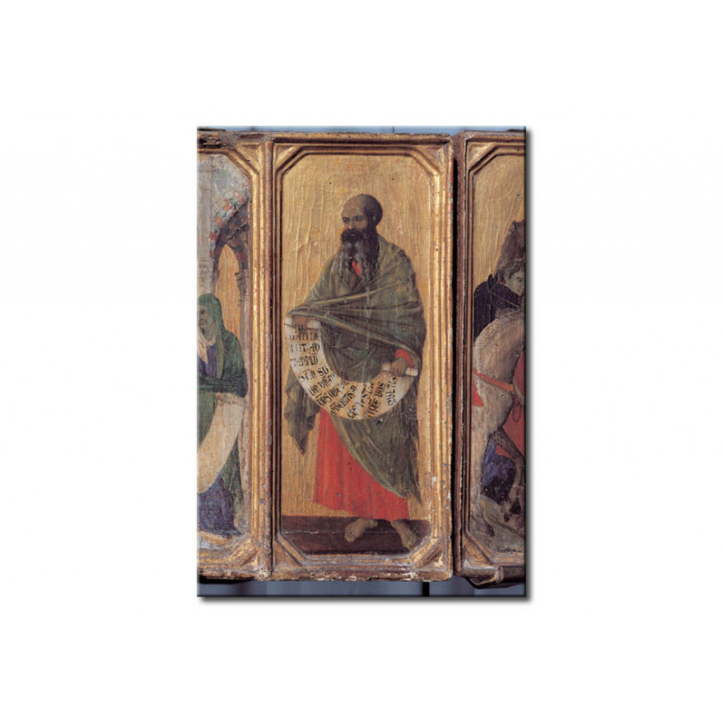 Schilderij  Duccio Di Buoninsegna: The Prophet Malachias (Malachi)