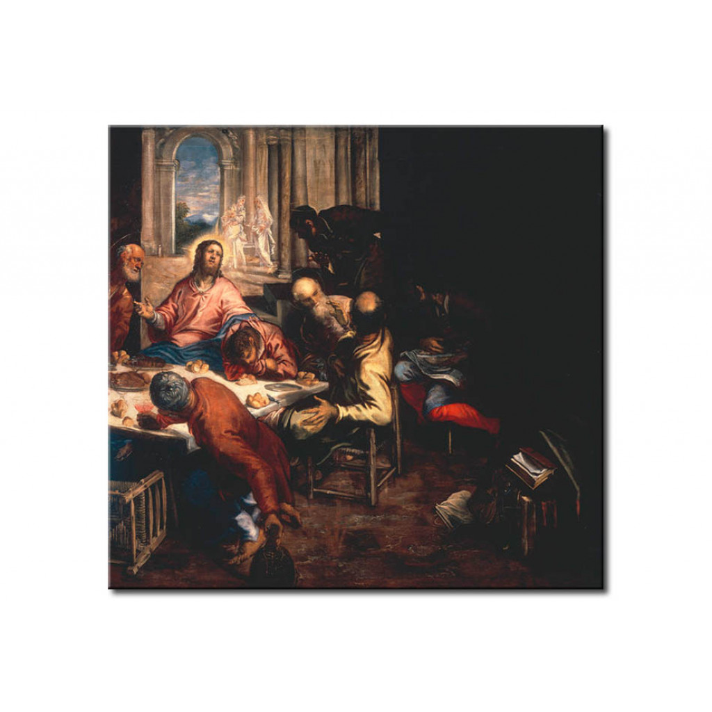 Schilderij  Tintoretto: The Last Supper