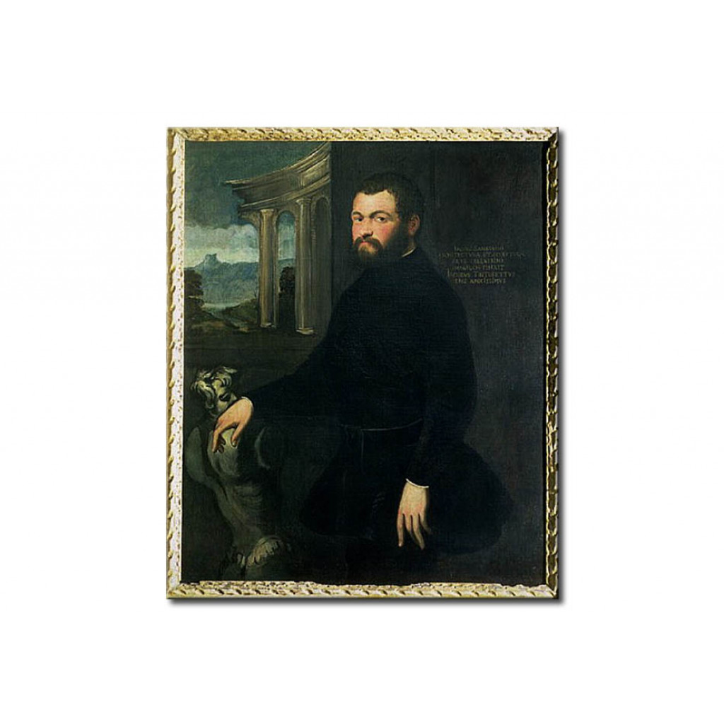 Schilderij  Tintoretto: Jacopo Sansovino