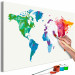 Wandbild zum Ausmalen Colours of the World 127977 additionalThumb 3