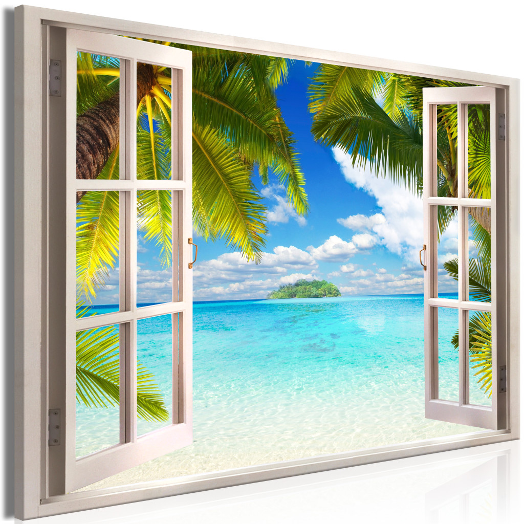 Schilderij Window: Sea View [Large Format]