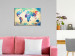 Paint by number Colorful Continents - Watercolor World Map in Rainbow Colors 148877 additionalThumb 2