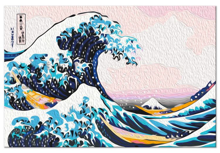 Paint by number The Great Wave off Kanagawa - The Rough Sea Through the Eyes of Katsushiki 150377 additionalImage 4