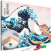 Paint by number The Great Wave off Kanagawa - The Rough Sea Through the Eyes of Katsushiki 150377