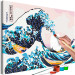 Paint by number The Great Wave off Kanagawa - The Rough Sea Through the Eyes of Katsushiki 150377 additionalThumb 6