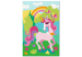 Painting Kit for Children Beautiful Unicorn - A Pink Animal on a Green Meadow 150577 additionalThumb 6