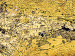 Cuadro moderno Ilusión (4 piezas) - túnel abstracto con adornos dorados 47777 additionalThumb 2