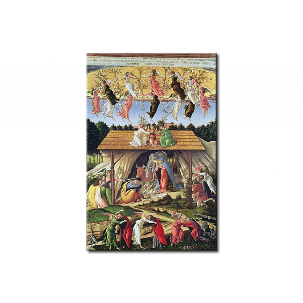Schilderij  Sandro Botticelli: Mystic Nativity