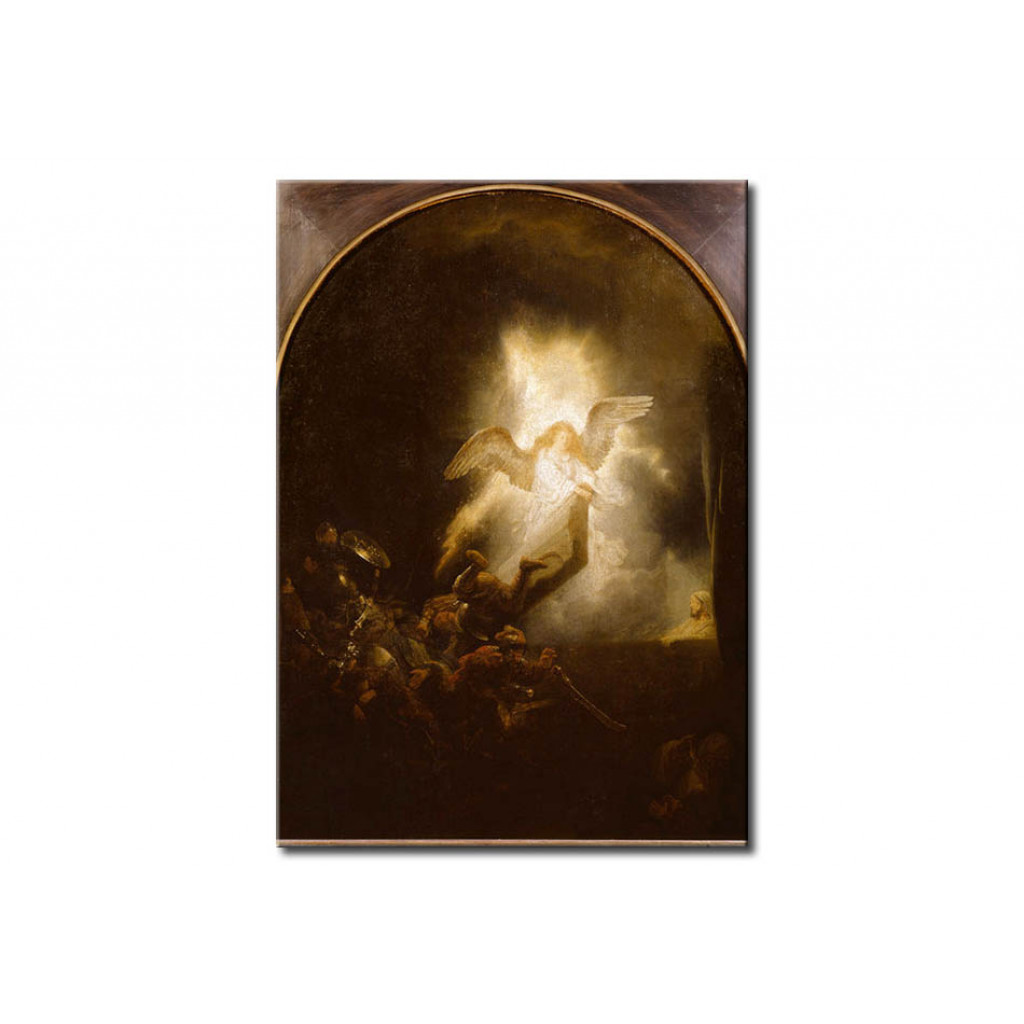 Schilderij  Rembrandt: Resurrection Of Christ