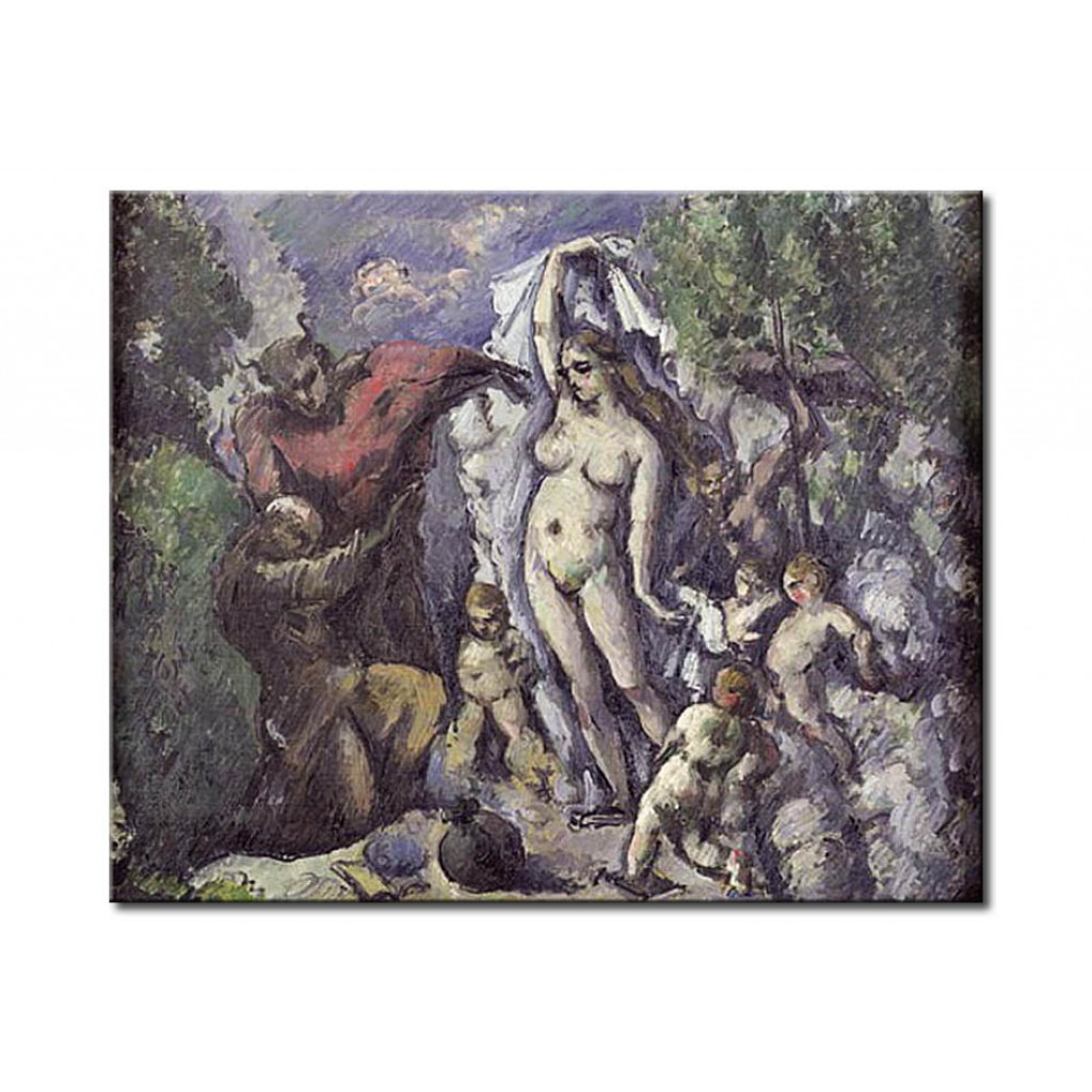 Schilderij  Paul Cézanne: The Temptation Of St. Anthony