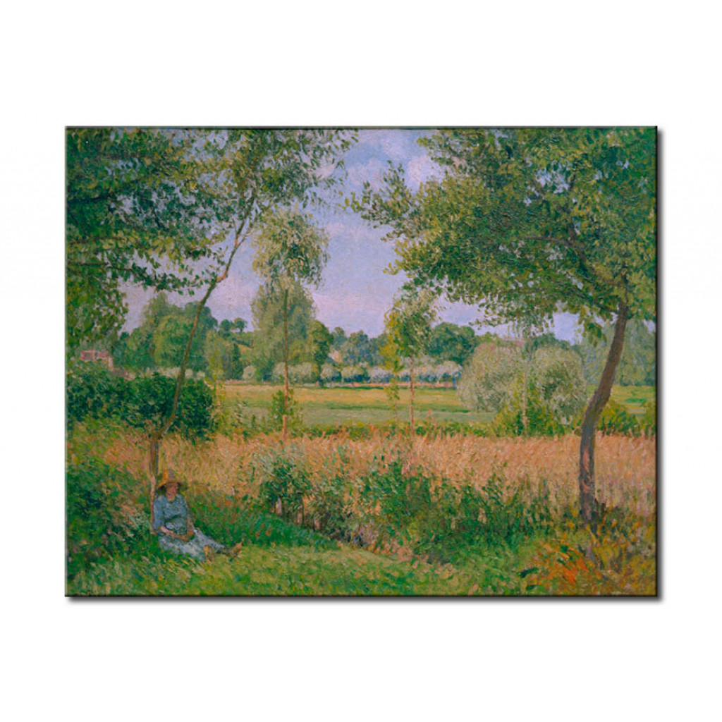 Schilderij  Camille Pissarro: Matin, Effet De Soleil, Eragny