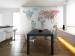 Wall Mural Colourful Continents - World Map with Colourful Polish Text 59977