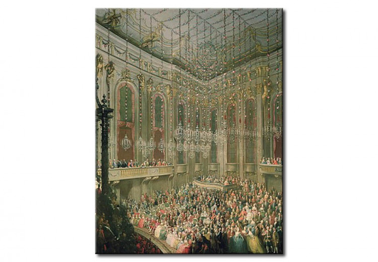 Reprodukcja obrazu Concert in the Redoutensaal on the occasion of the wedding of Joseph II and Isabella of Parma 110087
