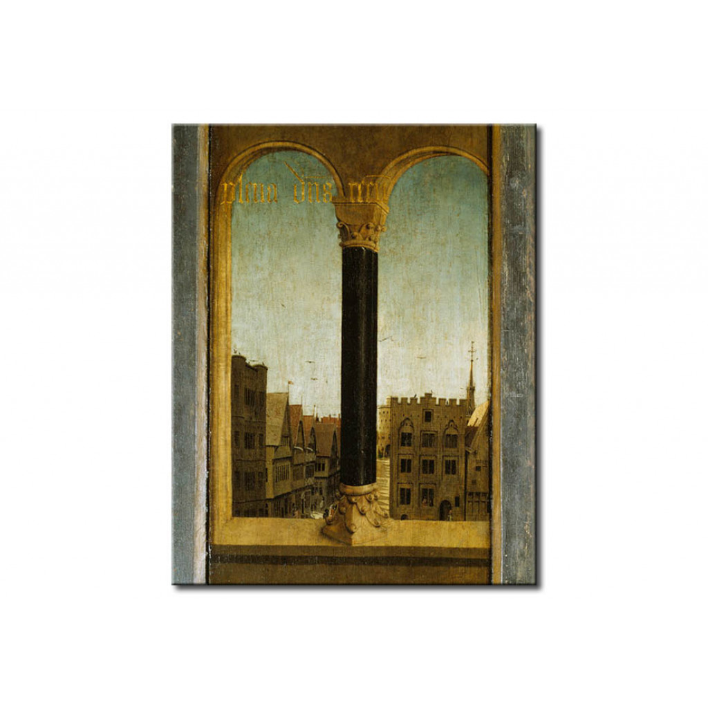 Schilderij  Jan Van Eyck: The Annunciation