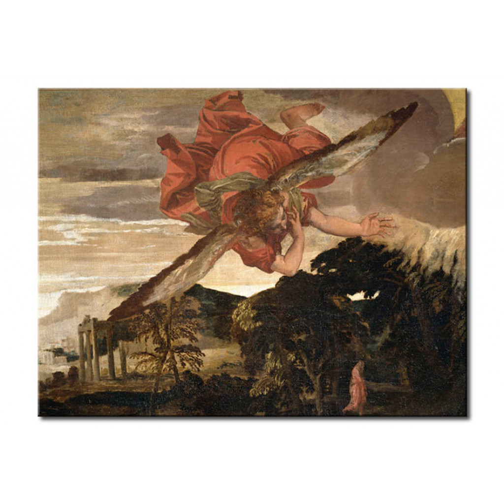 Schilderij  Paolo Veronese: Moses And The Burning Bush
