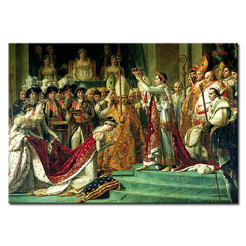 Cópia Do Quadro Famoso The Consecration Of The Emperor Napoleon